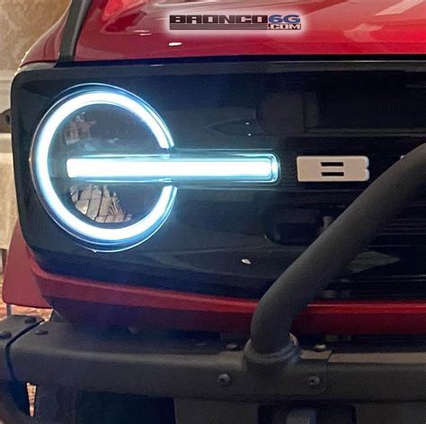 bronco signature headlights vs standard